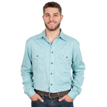 Just Country EVAN Full Button Work Shirts REEF