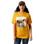 Ariat Women's Western Photo Short Sleeve Tee Mustard