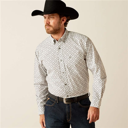 Ariat Jagger Classic Fit Shirt - White