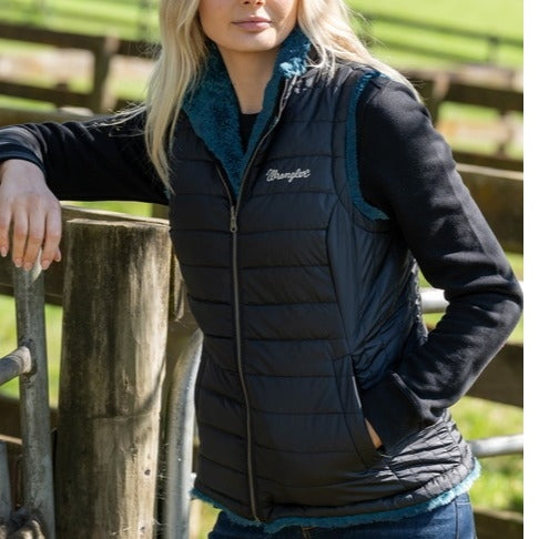 Wrangler Womens Monatana Reversible Vest