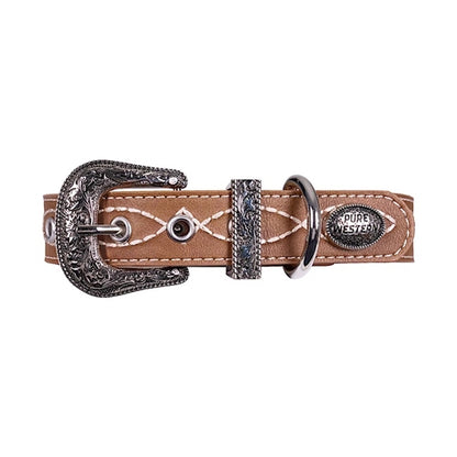 Carey Dog Collar - Tan