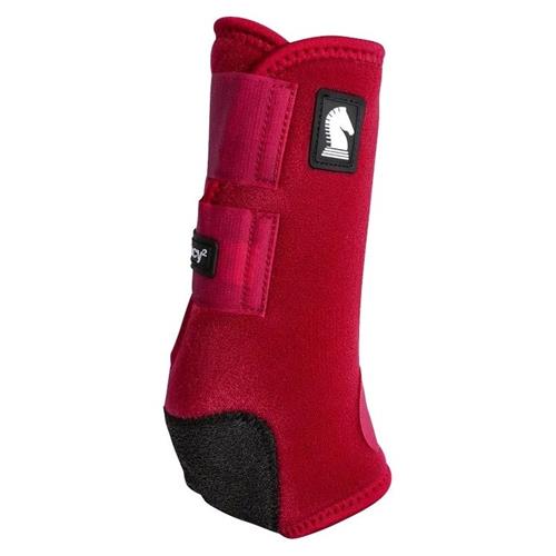 Classic Equine Legacy 2 Boots CRIMSON Med