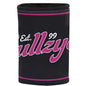 Bullzye Poppy Stubbie Holder Black/Violet