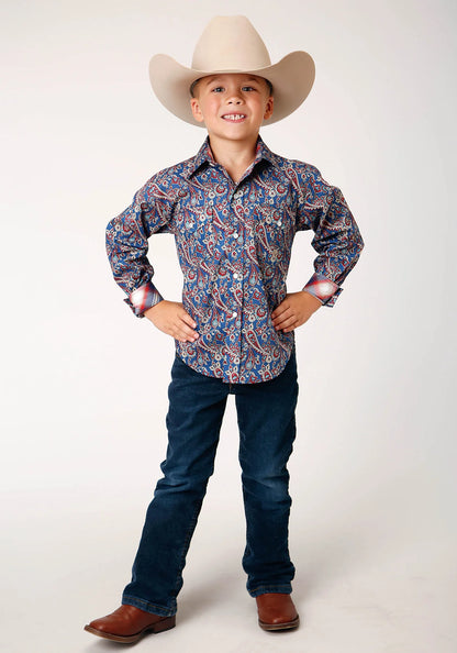 Roper Boy's - Amarillo Collection Shirt