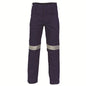 DNC Cotton Drill Pants With CSR R/Tape - Navy