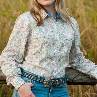 Ladies Brigalow L/S Paisley Pam