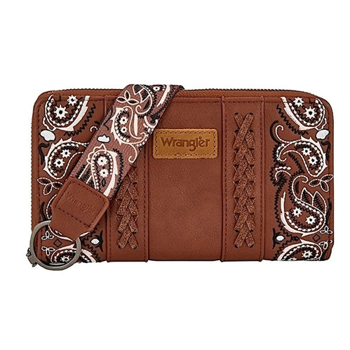 Wrangler Paisley Wallet - Tan