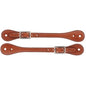 Fort Worth Men's Western Spur Straps Chestnut
