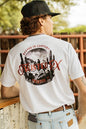 Twisted X Men's White Horse Short Sleeve Tee