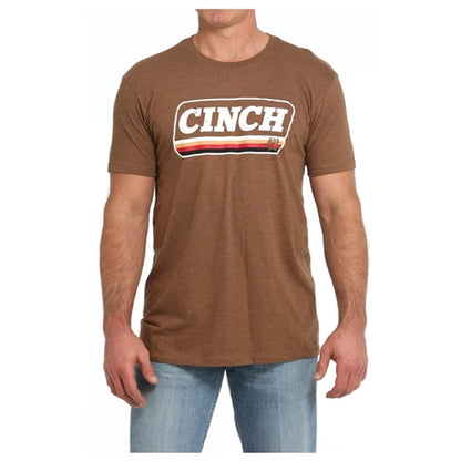 Cinch Mens Tee Shirt - Brown