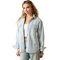 Ariat Women's Denim Shirt Jacket - Denim Stripe