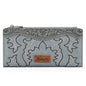 Wrangler Embroidered Wallet -Blue
