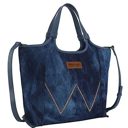 Wrangler Willa Tote Bag - Dark Demin