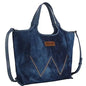 Wrangler Willa Tote Bag - Dark Demin