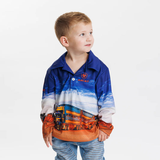 Ariat KIDS Fishing Shirt Roadtrain