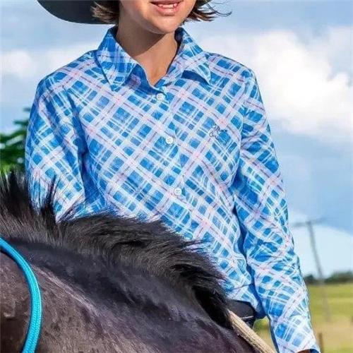 Black Colt Girl Jane Blue Plaid