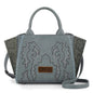Wrangler Embroidered Tote Bag - Blue