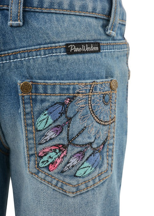 Pure Western Girls Sunny Boot Cut Jean