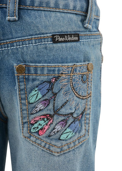 Pure Western Girls Sunny Boot Cut Jean