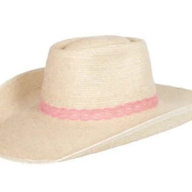 Sun body Hat Reata 3 STD Palm 4.5 Brim Wild Rose Lace