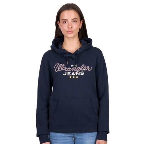Wrangler Women's Piper Hoodie - Navy