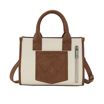Wrangler Indiana Crossbody Bag -Natural