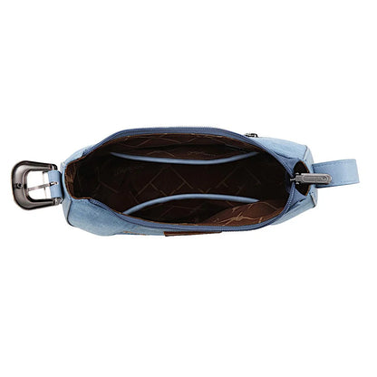 Wrangler Willa Shoulder Bag - Light Demin