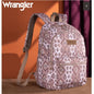 Wrangler Aztec Print Backpack -Light Coffee