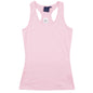 Winning Spirit Stretch Racerback Singlet - Light Pink