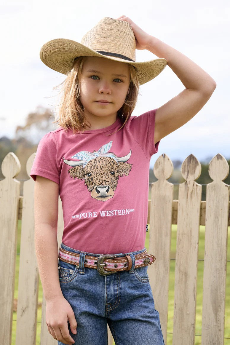 Pure Western Kids Baja Hat- Straw