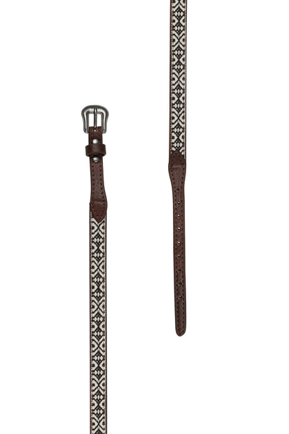 Pure Western Reid Hat Band - Dark Tan