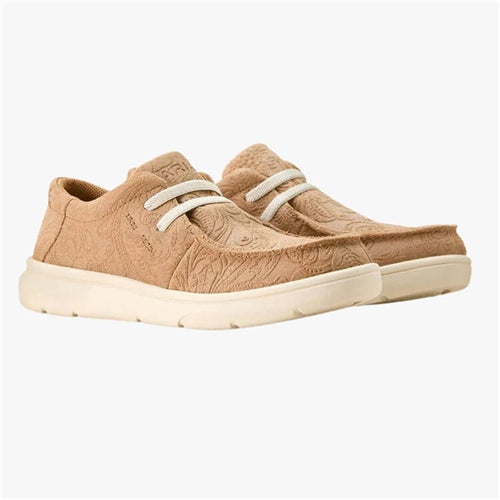 Ariat Youth Hilo - Tan Floral Emboss