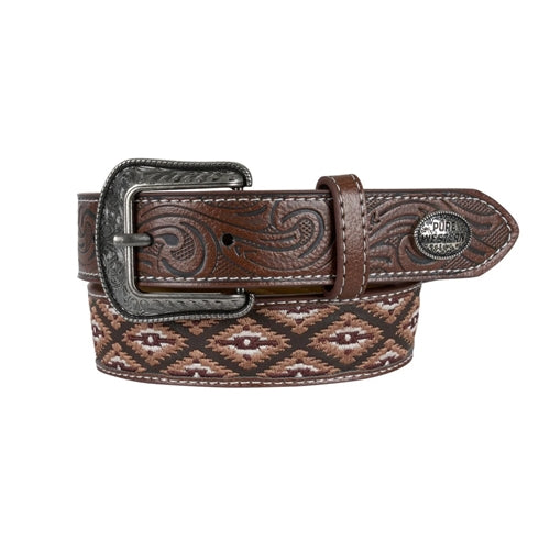 Pure Western Kids Bowen Belt - Tan