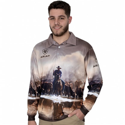 Ariat Fishing Shirt Western Muster