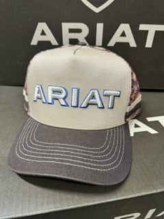 Ariat Aztec Mesh Trucker Cap - Aztec Blanket