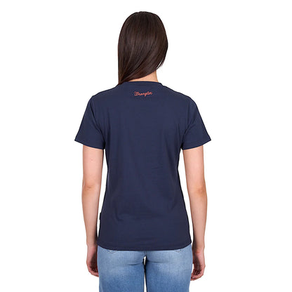 Wrangler Women's Piper SS Tee - Navy