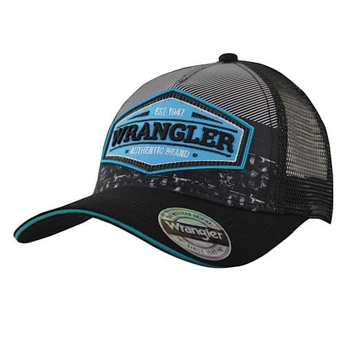 Wrangler Men's Henry Trucker Cap - Black