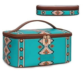 Wrangler Travel Cosmetic Bag - Turquoise
