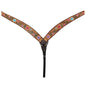 "FLORAL VINE" Shaped Breastplate - Smooth Like Cactus
