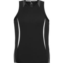Razor Mens Singlet Black/White