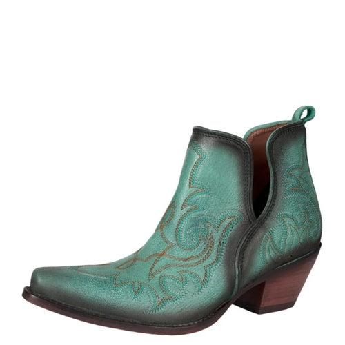 Pure Western Ladies Bodie Boot - Burnished Turquoise