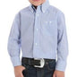 Wrangler Boys L/S Classic Blue/White