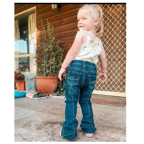 CC Western Girls Jeans - Dark Wash Trouser