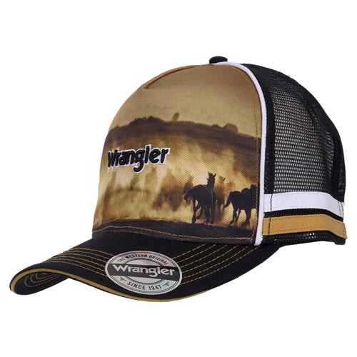 Wrangler Eddie High Profile Trucker Cap