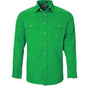 PILBARA Mens O/F L/S EMERALD F/B