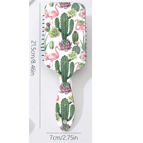 Summer Cactus Print Brush