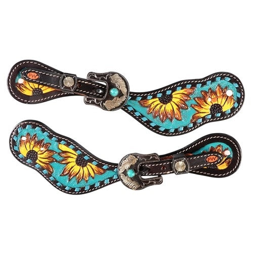 Fort Worth Vaquera Spur Straps - Brown