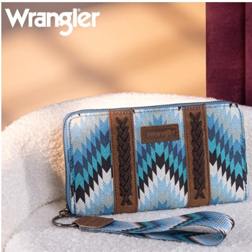 Wrangler Nevada Wallet - Blue
