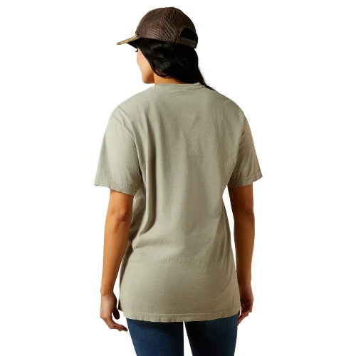 Ariat Women's Ariat Sketchy Cowboy T-Shirt - Vintage Camel