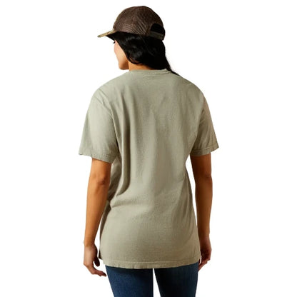 Ariat Women's Ariat Sketchy Cowboy T-Shirt - Vintage Camel